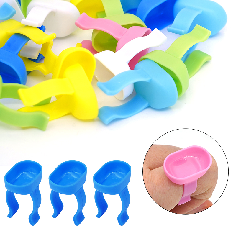 Mixing Cup Silicone - 20 pz Dentale Miscelazione Anello di