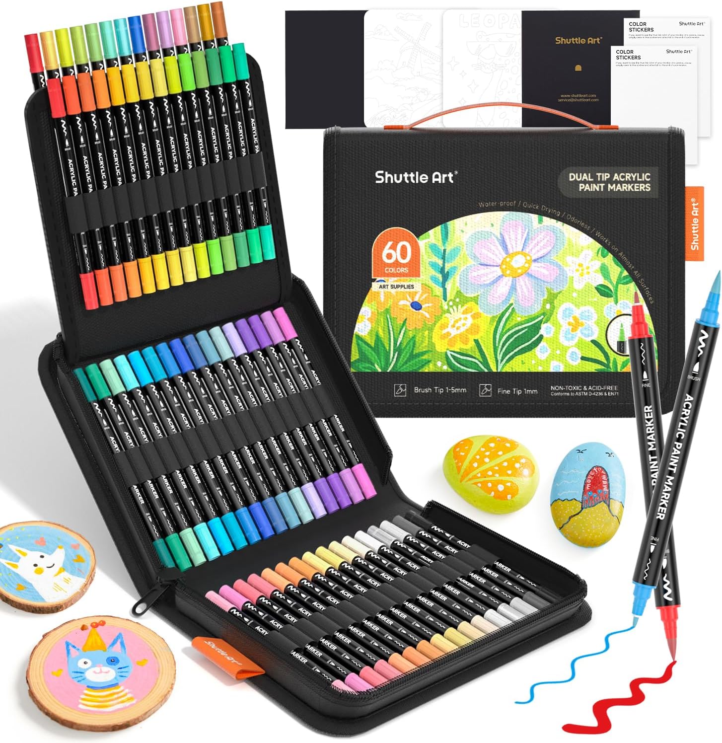 Copic Marker Classic - Pennarelli acrilici a doppia punta Shuttle