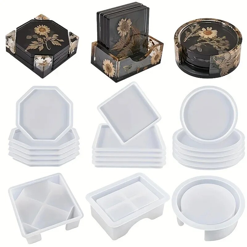 Mixing Cup Silicone - Il set di stampi in resina