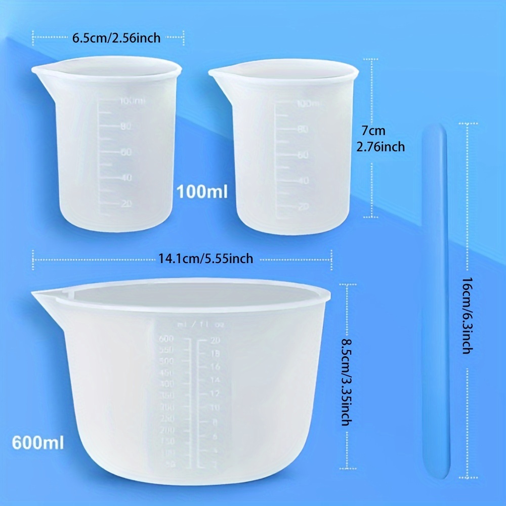 Tazze dosatrici in silicone, a - Mixing Cup Silicone recensione e prezzo